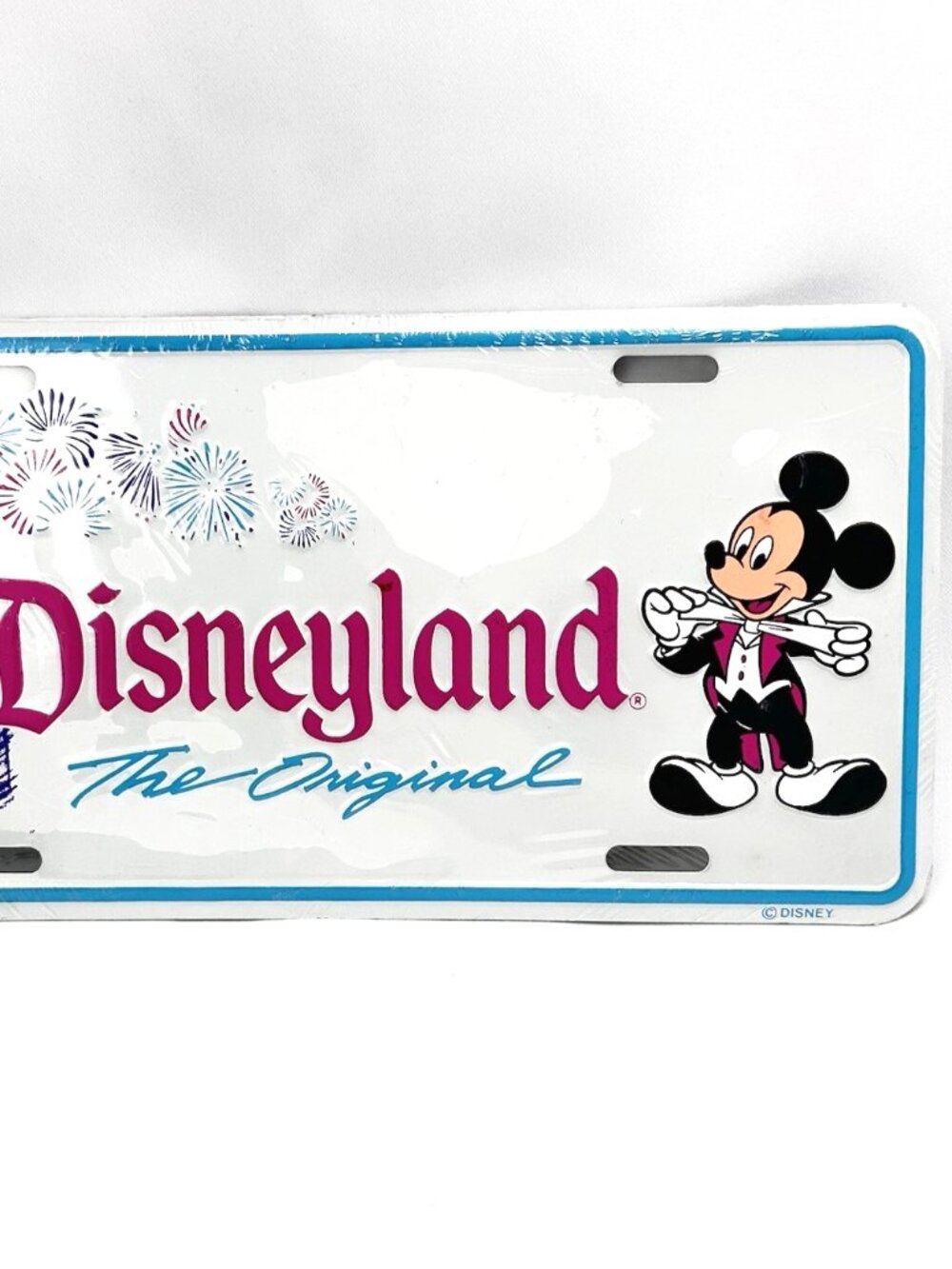Vintage Disneyland License Plate Novelty The Original 1991 *New & Sealed*